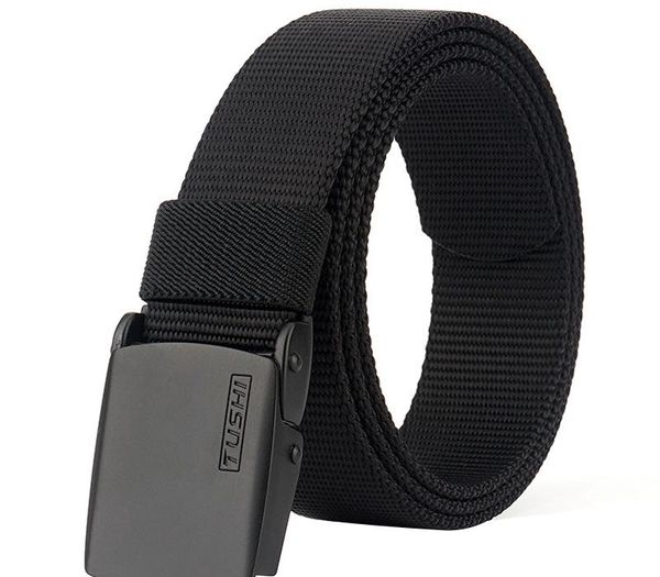 3.5cm Men outdoor tactics belt solid color Nylon Alloy Automatic buckle Men belt casual simple and Women
3.5cm Men outdoor tactics belt solid color Nylon Alloy Automatic buckle Men belt casual simple and Women