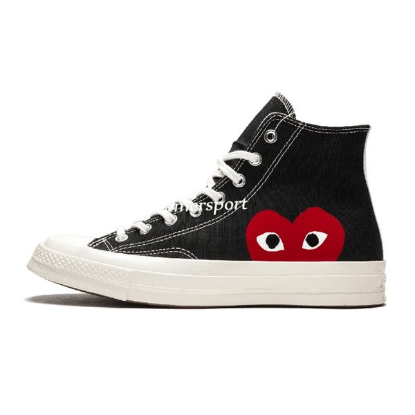 new skate shoes 1970s chuck canvas play jointly big eyes high heart cdg play women men casual sneakers size 36-44
new skate shoes 1970s chuck canvas play jointly big eyes high heart cdg play women men casual sneakers size 36-44
