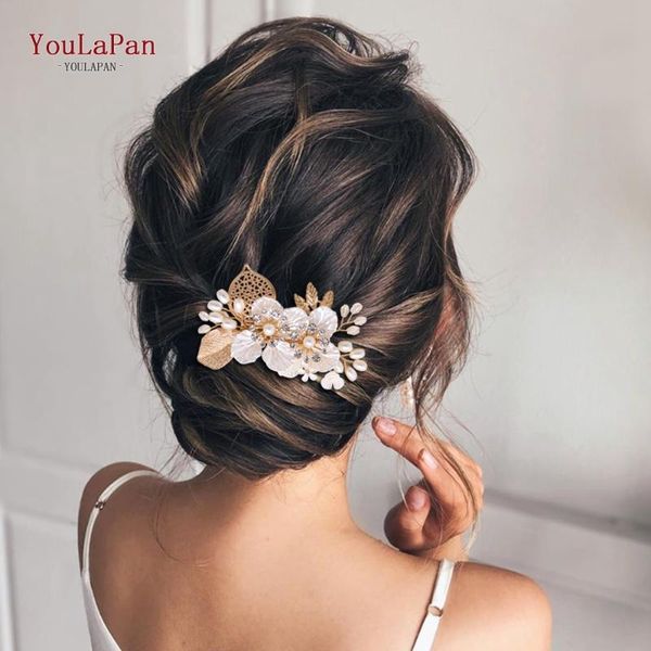 youlapan hp269 trendy crystal pearl hair combs golden bridal hair jewelry head piece flower bridesmaid side comb pins, Golden;silver
youlapan hp269 trendy crystal pearl hair combs golden bridal hair jewelry head piece flower bridesmaid side comb pins, Golden;silver