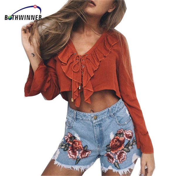 bothwinner fashion summer women shorts flower embroidery high waist shorts women plus size denim jeans femme feminino, Blue
bothwinner fashion summer women shorts flower embroidery high waist shorts women plus size denim jeans femme feminino, Blue