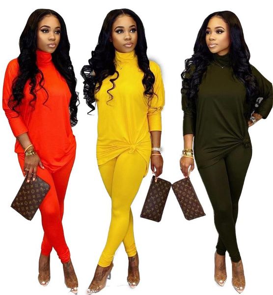 2020 autumn women 's suit european and american selling solid color round neck long-sleeved pants two - piece set, Gray
2020 autumn women 's suit european and american selling solid color round neck long-sleeved pants two - piece set, Gray