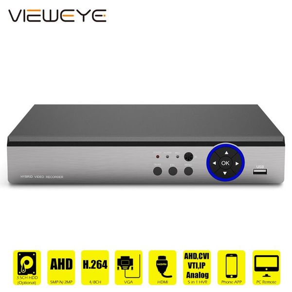 vieweye 4ch 8ch 1080p 5 в 1 dvr видеорегистратор для ahd аналоговой камеры камера ip p2p nvr система видеонаблюдения dvr h.264 vga hdmi, Black;white
vieweye 4ch 8ch 1080p 5 в 1 dvr видеорегистратор для ahd аналоговой камеры камера ip p2p nvr система видеонаблюдения dvr h.264 vga hdmi, Black;white