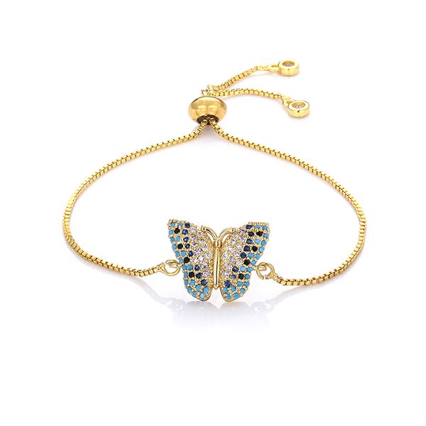 exquisite cz gold butterfly bracelets colorful creative zircon adjustable bracelet jewelry gifts for women friends dropshipping, Black
exquisite cz gold butterfly bracelets colorful creative zircon adjustable bracelet jewelry gifts for women friends dropshipping, Black