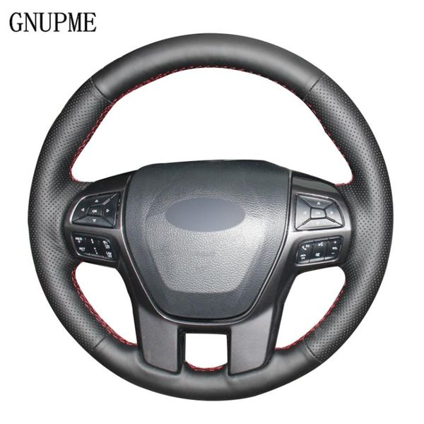 black artificial leather hand-stitched car steering wheel cover for ranger 2020 2020 everest
black artificial leather hand-stitched car steering wheel cover for ranger 2020 2020 everest
