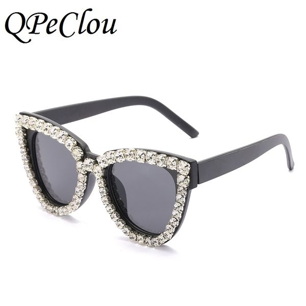 qpeclou 2020 new luxury diamond cat eye sunglasses women fashion shining sun glasses female shades ladies uv400, White;black
qpeclou 2020 new luxury diamond cat eye sunglasses women fashion shining sun glasses female shades ladies uv400, White;black