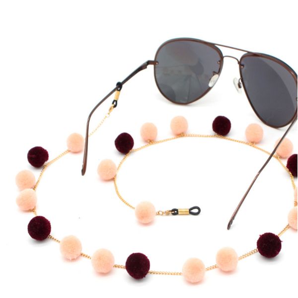 metal pompom ball eyeglass chain eyewears sunglasses reading glasses chain cord holder neck strap rope, Silver
metal pompom ball eyeglass chain eyewears sunglasses reading glasses chain cord holder neck strap rope, Silver