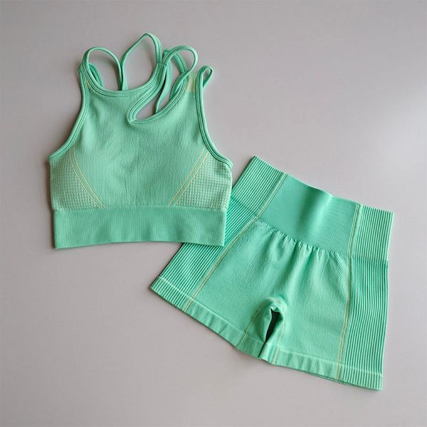 yoga outfits 2 piece seamless gym set workout clothes women sport bra + high waist fitness shorts sports wear clothing athletic, White;red
yoga outfits 2 piece seamless gym set workout clothes women sport bra + high waist fitness shorts sports wear clothing athletic, White;red