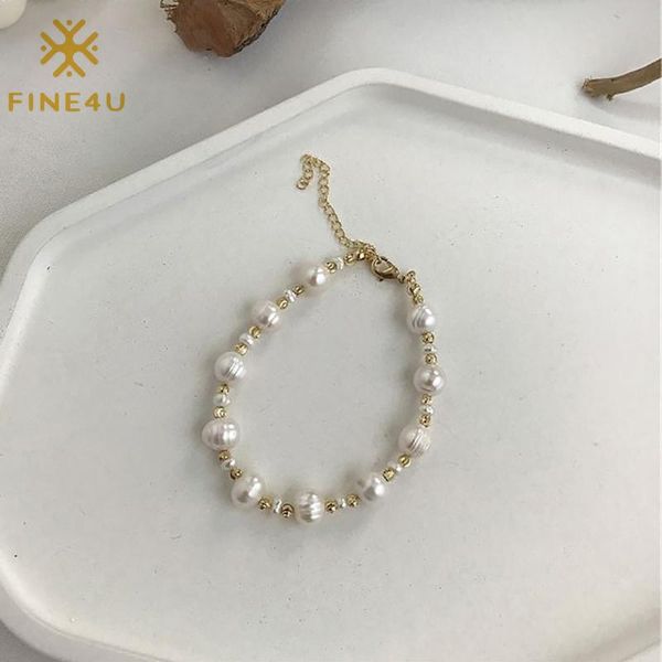 fine4u b415 natural freshwater pearl bracelet baroque pearl jewelry for women, Black
fine4u b415 natural freshwater pearl bracelet baroque pearl jewelry for women, Black