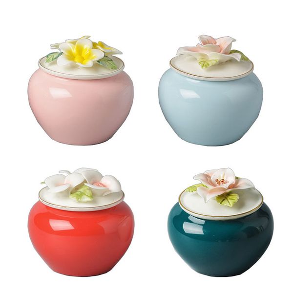 storage bottles & jars creative small with lid sealed ceramic jar kitchen home decor container tank 8.5*9.2cm
storage bottles & jars creative small with lid sealed ceramic jar kitchen home decor container tank 8.5*9.2cm