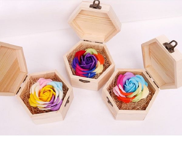 2020 hexagonal wooden box colorful soap flower gift box wooden box soap flower christmas gift birthday gift valentine's day anc3
2020 hexagonal wooden box colorful soap flower gift box wooden box soap flower christmas gift birthday gift valentine's day anc3