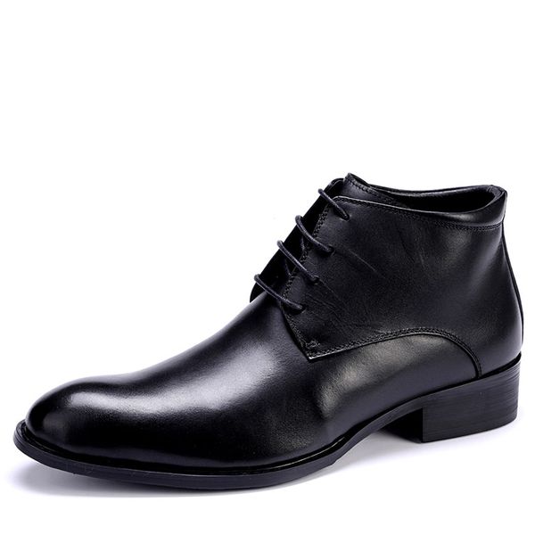 boots 2021 men genuine leather wool british autumn winter warm plush ankle man casual shoes zapatos de hombre, Black
boots 2021 men genuine leather wool british autumn winter warm plush ankle man casual shoes zapatos de hombre, Black