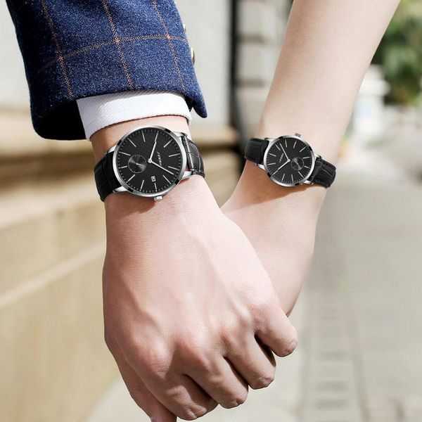 sinobi lover's watches fashion leather strap watch men women watches brand auto date watch clock reloj hombre, Slivery;brown
sinobi lover's watches fashion leather strap watch men women watches brand auto date watch clock reloj hombre, Slivery;brown