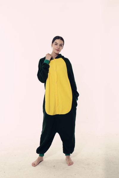 pajamas and camp and winter cartoon mascot animal one-piece cute pajamas autumn flannel women's home wear, Red;yellow 
pajamas and camp and winter cartoon mascot animal one-piece cute pajamas autumn flannel women's home wear, Red;yellow