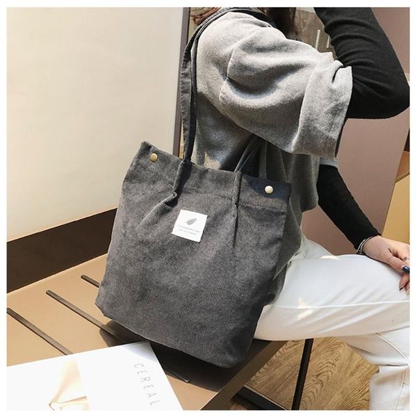#h30 woman corduroy shoulder bag reusable shopping bags casual tote female handbag for dropshipping
#h30 woman corduroy shoulder bag reusable shopping bags casual tote female handbag for dropshipping