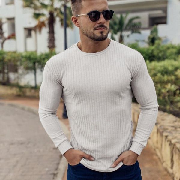 men's sweaters autumn fashion sweater men long sleeve pullovers outwear man o-neck solid slim fit knitting clothing, White;black
men's sweaters autumn fashion sweater men long sleeve pullovers outwear man o-neck solid slim fit knitting clothing, White;black