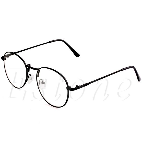 retro women men round clear lens glasses nerd spectacles eyeglass metal frame wxte, Black
retro women men round clear lens glasses nerd spectacles eyeglass metal frame wxte, Black