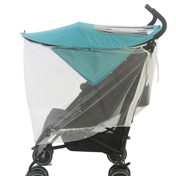 Universal Baby Stroller Accessories Sun Visor Canopy Sun Cover Folding Waterproof Rain Cover With Mosquito Net