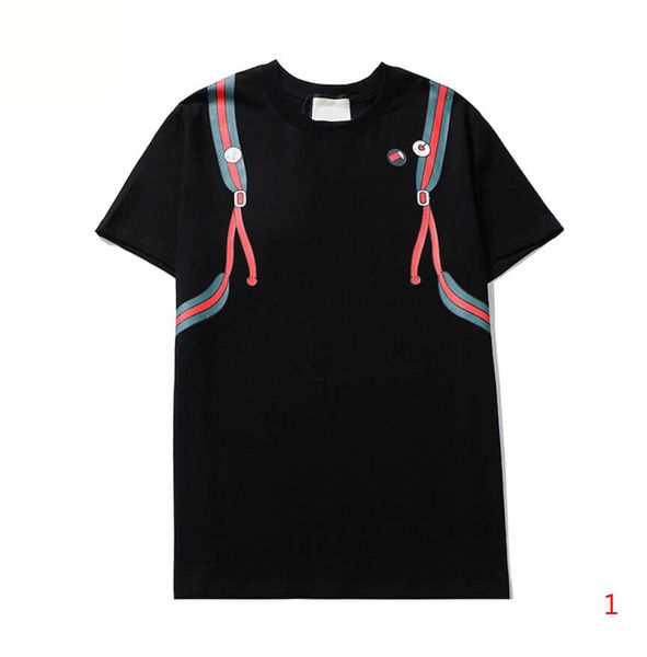 20ss mens women t-shirts fashion men t-shirt with letters summer short sleeve basic streetwear 2 colors tees asian size s-2xl, White;black
20ss mens women t-shirts fashion men t-shirt with letters summer short sleeve basic streetwear 2 colors tees asian size s-2xl, White;black