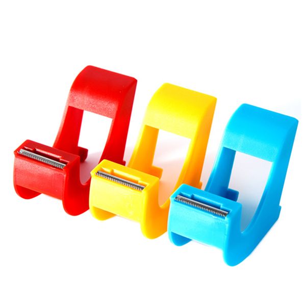 practical plastic adhesive tape dispenser office deskdouble sided adhesive tape holder with tape cutter
practical plastic adhesive tape dispenser office deskdouble sided adhesive tape holder with tape cutter