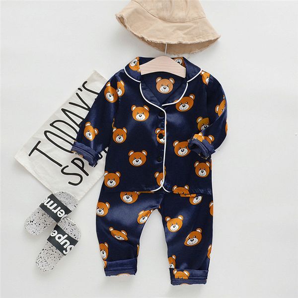 autumn new fashion toddler baby boys long sleeve cartoon bear +pants pajamas sleepwear outfits roupa infantil, White
autumn new fashion toddler baby boys long sleeve cartoon bear +pants pajamas sleepwear outfits roupa infantil, White