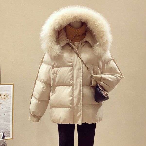 women's down & parkas 2021 winter jacket hooded warm cotton parka female padded overcoat outwear p1014, Black
women's down & parkas 2021 winter jacket hooded warm cotton parka female padded overcoat outwear p1014, Black