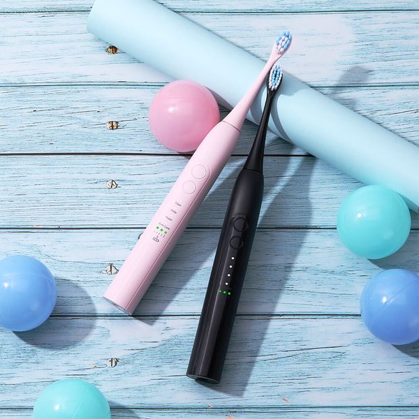 azdent usb rechargeable electric toothbrush travel portable ultrasonic toothbrush ipx7 waterproof 8 brush head white black pink
azdent usb rechargeable electric toothbrush travel portable ultrasonic toothbrush ipx7 waterproof 8 brush head white black pink