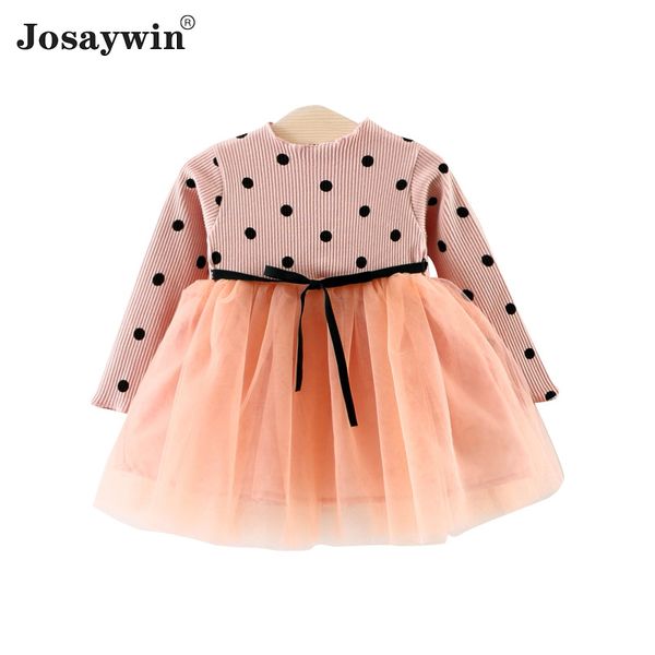 children clothes dress for girls dot tutu ball gown long sleeve autumn winter girls dress vestidos casual princess dresses, Red;yellow
children clothes dress for girls dot tutu ball gown long sleeve autumn winter girls dress vestidos casual princess dresses, Red;yellow