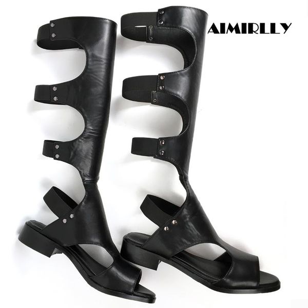 shoes women peep toe summer flats sandals boots knee high roman style female shoes casual black strappy elastic comfortable
shoes women peep toe summer flats sandals boots knee high roman style female shoes casual black strappy elastic comfortable