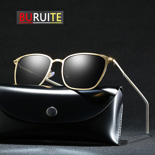 buruite men's polarized sunglasses metal polarized square classic tide sun glasses driver driving night vision glasses, White;black
buruite men's polarized sunglasses metal polarized square classic tide sun glasses driver driving night vision glasses, White;black
