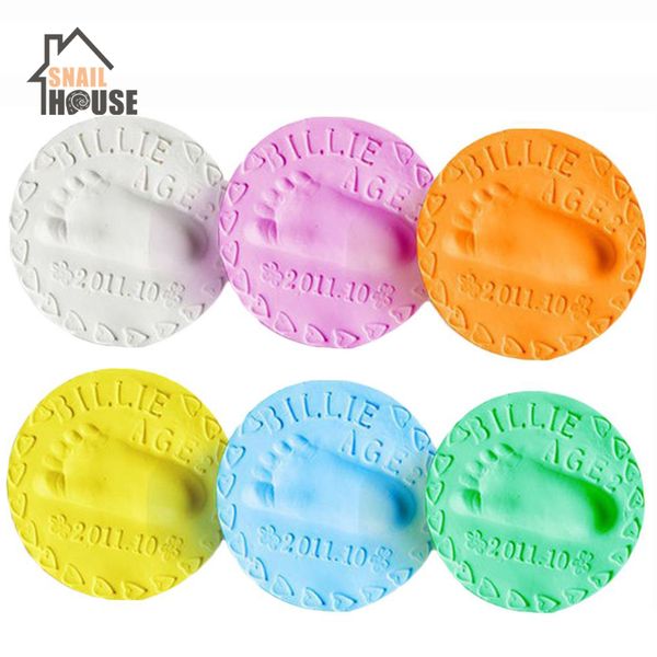 snailhouse детские footprint слизь мягкий пластилин dry air soft clay младенцу роста запись сувенирная handprint mud diy игрушка, Blue
snailhouse детские footprint слизь мягкий пластилин dry air soft clay младенцу роста запись сувенирная handprint mud diy игрушка, Blue