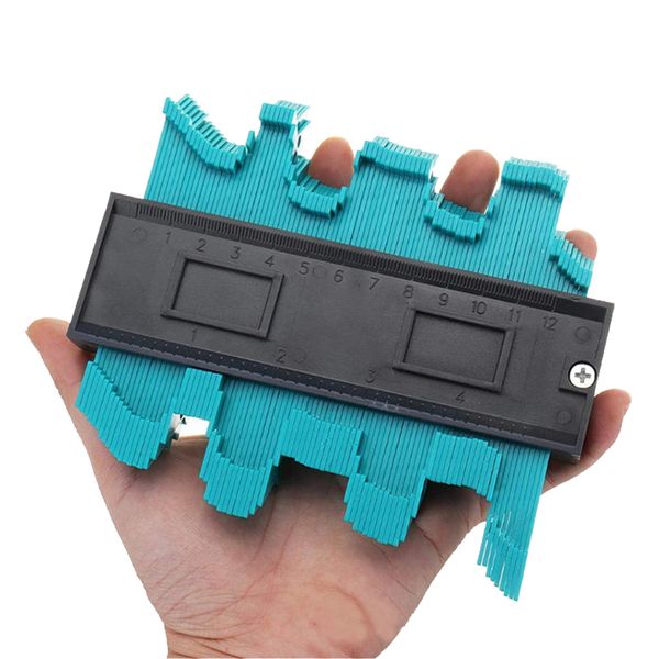 irregular contour measuring gauge profile copy duplicator standard 5" width wood marking tool tiling laminate tiles general tool, Black
irregular contour measuring gauge profile copy duplicator standard 5" width wood marking tool tiling laminate tiles general tool, Black