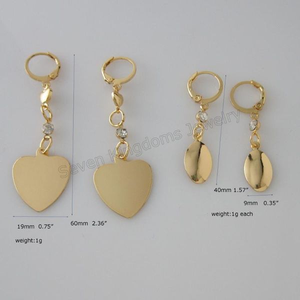 dangle & chandelier min order 10$/can mix design/ 2 styles - yellow gold gp filled zircon stone heart / oval charm dangler earring, Silver
dangle & chandelier min order 10$/can mix design/ 2 styles - yellow gold gp filled zircon stone heart / oval charm dangler earring, Silver