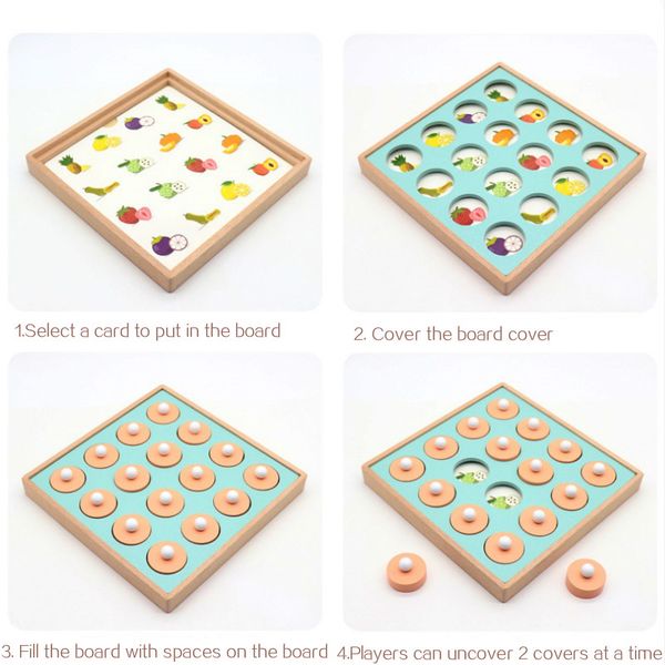 montessori memory match chess game 3d puzzles wooden early educational toy family party casual interaction game toy for children gift yes
montessori memory match chess game 3d puzzles wooden early educational toy family party casual interaction game toy for children gift yes