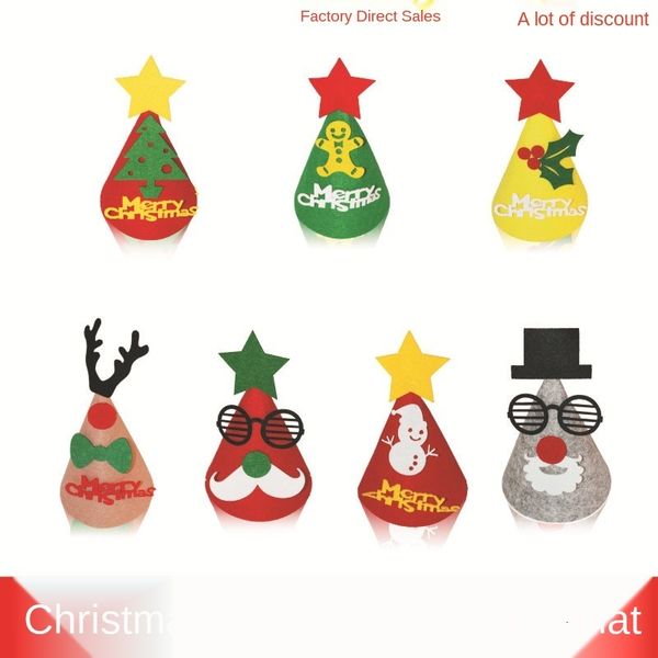 decoration felt hat kindergarten party children christmas hat diy handmade hat christmas eve merry christmas
decoration felt hat kindergarten party children christmas hat diy handmade hat christmas eve merry christmas
