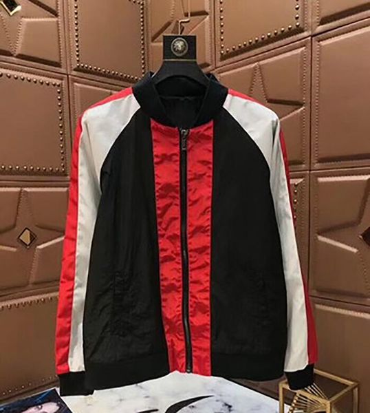 2020 New Arrival Men's Jackets Fashion Autumn Mens Panelled Striped Stand Collar Jacaket Mens Casual Windbreaker 2 Styles Size M-2XL
2020 New Arrival Men's Jackets Fashion Autumn Mens Panelled Striped Stand Collar Jacaket Mens Casual Windbreaker 2 Styles Size M-2XL