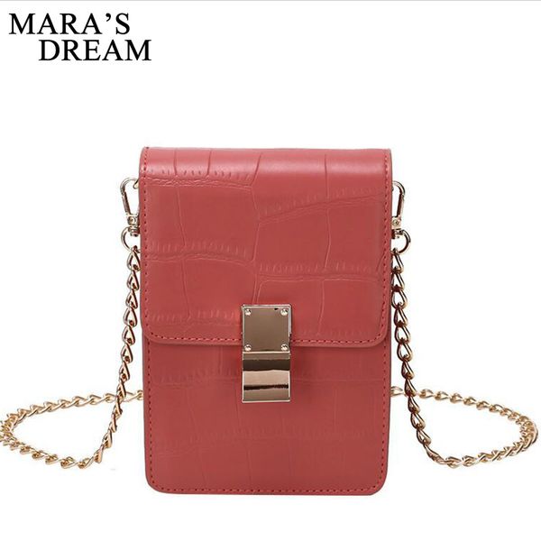mara's dream 2020 new spring fashion women's bag solid color chain mobile phone bag messenger
mara's dream 2020 new spring fashion women's bag solid color chain mobile phone bag messenger