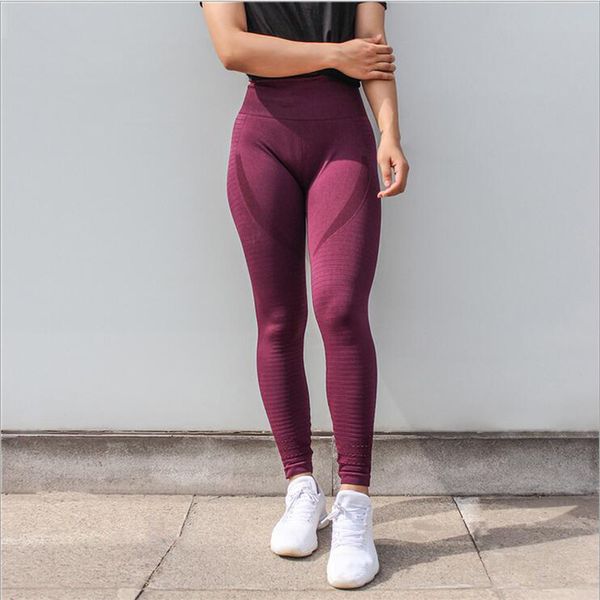 women yoga pants high waist compression tights sports pants push up running trousers gym fitness leggings cropped pants, Black;red
women yoga pants high waist compression tights sports pants push up running trousers gym fitness leggings cropped pants, Black;red