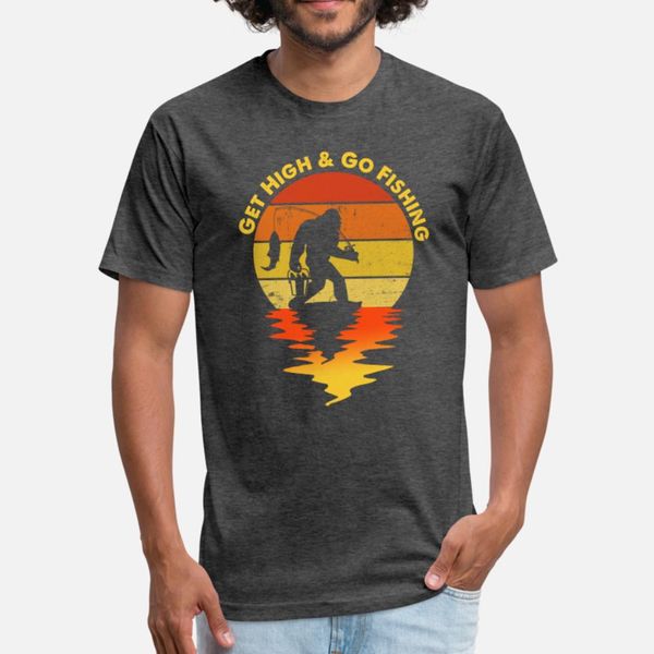 get high and go fishing bigfoot sasquatch fishing t shirt men customize short sleeve s-3xl slim loose fashion spring autumn pattern shirt
get high and go fishing bigfoot sasquatch fishing t shirt men customize short sleeve s-3xl slim loose fashion spring autumn pattern shirt