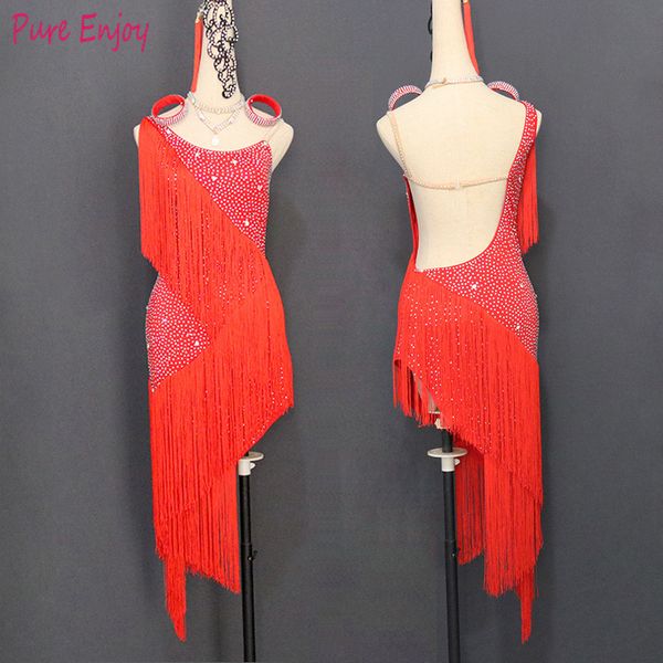 stage wear tango red latin dance costumes women salsa dancewear costume dresses fringe diamond professional dress, Black;red
stage wear tango red latin dance costumes women salsa dancewear costume dresses fringe diamond professional dress, Black;red