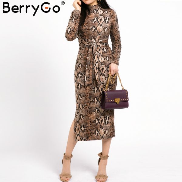 casual dresses berrygo leopard print knitted women long dresss autumn sleeve sashes bodycon elegant party female vesitidos, Black;gray
casual dresses berrygo leopard print knitted women long dresss autumn sleeve sashes bodycon elegant party female vesitidos, Black;gray