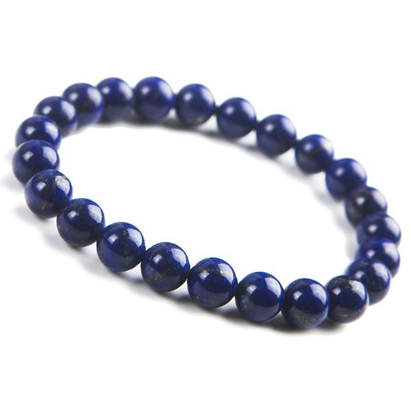 natural genuine blue lapis lazuli bracelet for women femme crystal round bead charm stretch bracelet 8mm, Black
natural genuine blue lapis lazuli bracelet for women femme crystal round bead charm stretch bracelet 8mm, Black