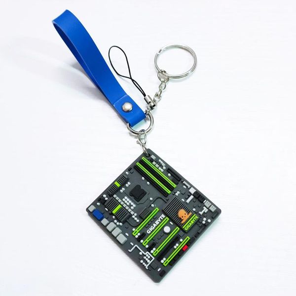 creative gigabyte g1 motherboard keychain mini mainboard model car keyring soft rubber systemboard pendant intel amd cpu gift, Silver 
creative gigabyte g1 motherboard keychain mini mainboard model car keyring soft rubber systemboard pendant intel amd cpu gift, Silver