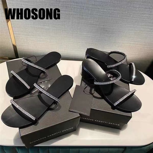 women bling slippers woman slides girls rhinestone flats ladies outside slides female real leather brand zapatos de mujer, Black
women bling slippers woman slides girls rhinestone flats ladies outside slides female real leather brand zapatos de mujer, Black