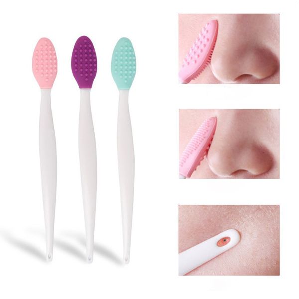 facial cleaning brush blackhead pore removal wash exfoliating nose brush silicone massage face cleaning tool
facial cleaning brush blackhead pore removal wash exfoliating nose brush silicone massage face cleaning tool