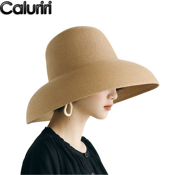 wide brim hats caluriri fashion spring summer women travel sombrero straw hat beach, Blue;gray
wide brim hats caluriri fashion spring summer women travel sombrero straw hat beach, Blue;gray