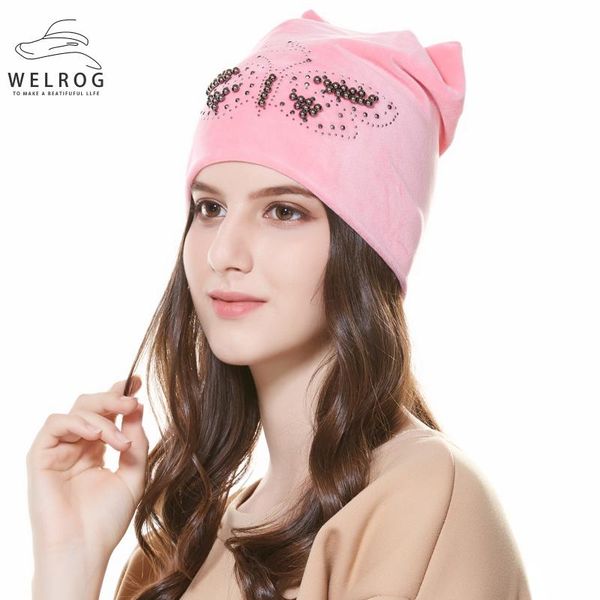beanie/skull caps welrog autumn butterfly rhinestone skullies hats iron drilling beads cat ears warm outdoors beanies ear protected women ha, Blue;gray
beanie/skull caps welrog autumn butterfly rhinestone skullies hats iron drilling beads cat ears warm outdoors beanies ear protected women ha, Blue;gray
