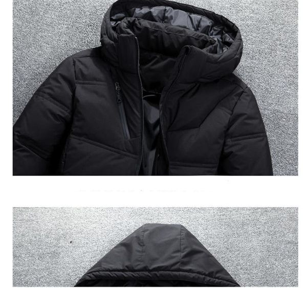 2020 winter down parkas mens quality thermal thick parka male warm outwear fashion white duck down jacket men003, Black
2020 winter down parkas mens quality thermal thick parka male warm outwear fashion white duck down jacket men003, Black