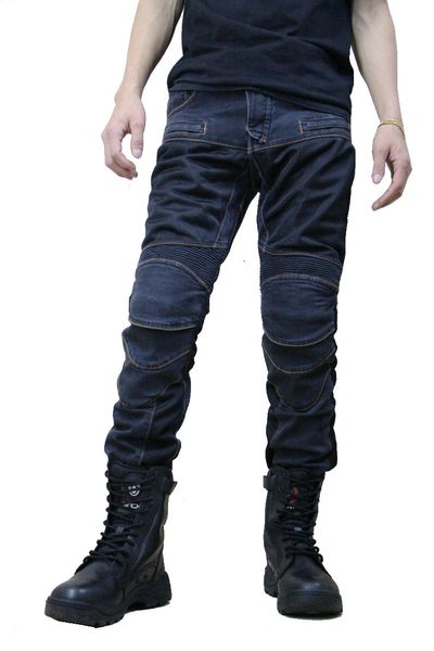 mens motor cycling trousers racing knight straight jeans hockey pants off-road motorcycle racing pants waterproof rain pants, Blue
mens motor cycling trousers racing knight straight jeans hockey pants off-road motorcycle racing pants waterproof rain pants, Blue
