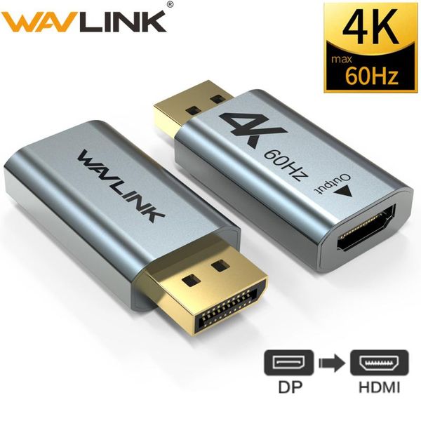 aluminum 4k displayport dp to hdmi adapter 4k 2k@60hz 1080p female to male for pc lapprojector dp hdmi converter wavlink
aluminum 4k displayport dp to hdmi adapter 4k 2k@60hz 1080p female to male for pc lapprojector dp hdmi converter wavlink