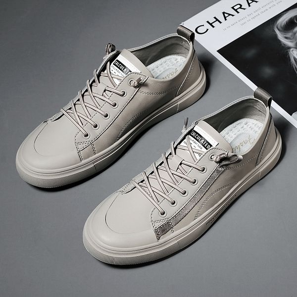 mens sneakers leather men shoes fashion non-slip lightweight breathable casual shoes man lace-up vintage outdoor man flats, Black
mens sneakers leather men shoes fashion non-slip lightweight breathable casual shoes man lace-up vintage outdoor man flats, Black